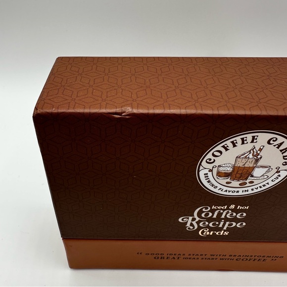 Coffee Recipe Cards Box - Picture 3 of 6